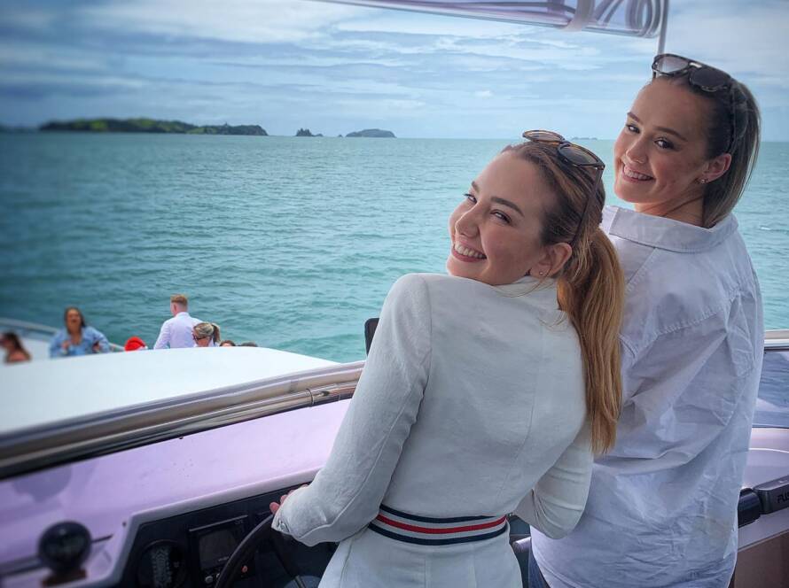 Girls being Girls - Templar Charter Yacht