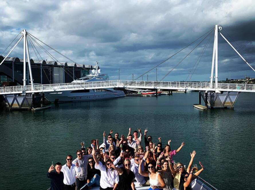 Large gatherings aboard the Templar Charter Yacht