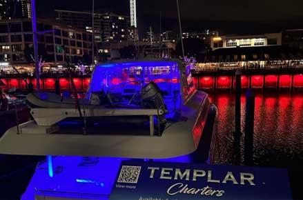Celebrate Christmas in Style aboard Templar Yacht